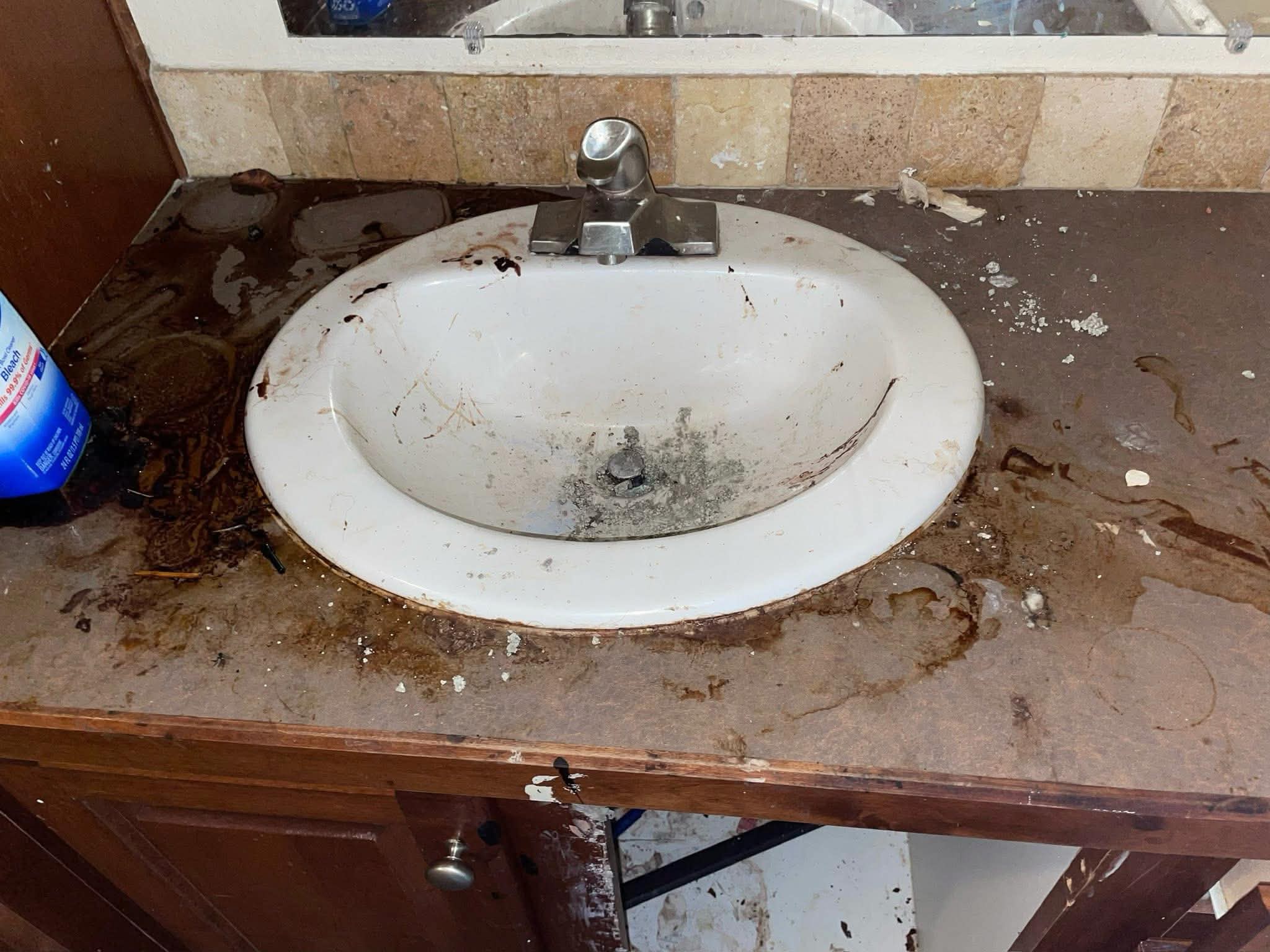 Before cleaning result 7
